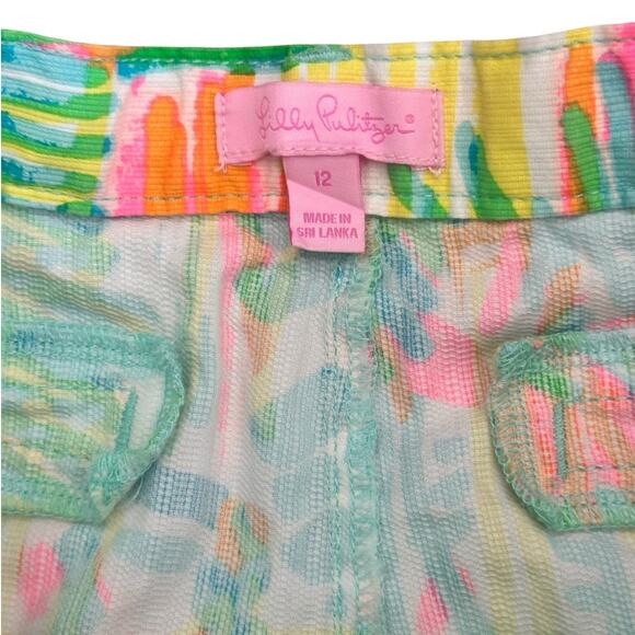 LILLY PULITZER Girls Mini Callahan Shorts Size 12 - Picture 4 of 7
